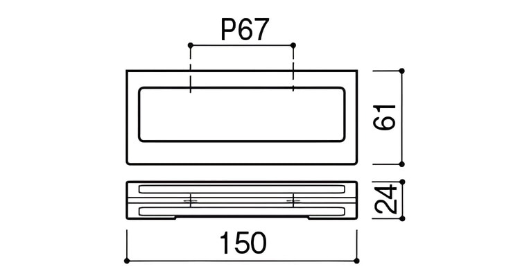 カワジュン 【SC-451-XNS】 タオルレール サテンニッケル KAWAJUN